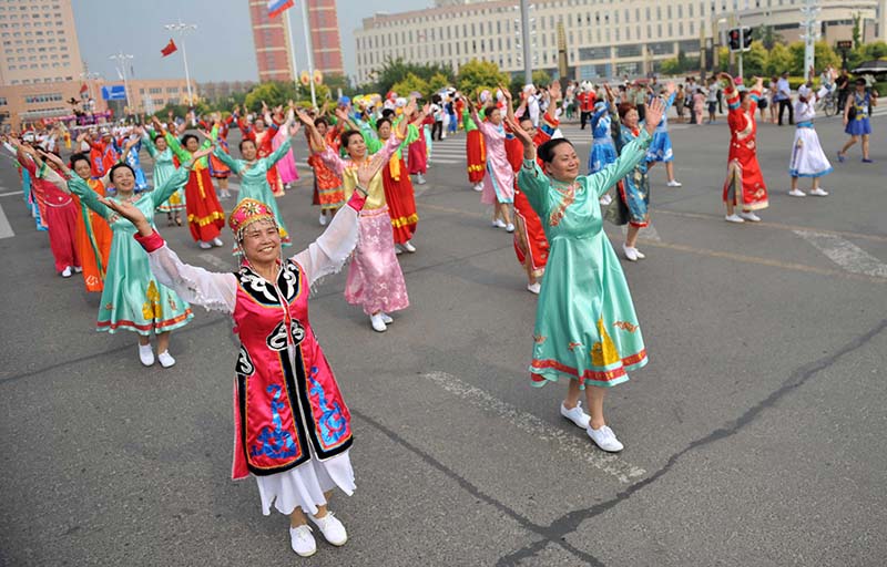 Блестящее китайско-российское культурное выступление