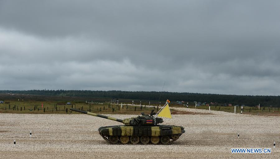 В Московской области завершился чемпионат мира по танковому биатлону-2014