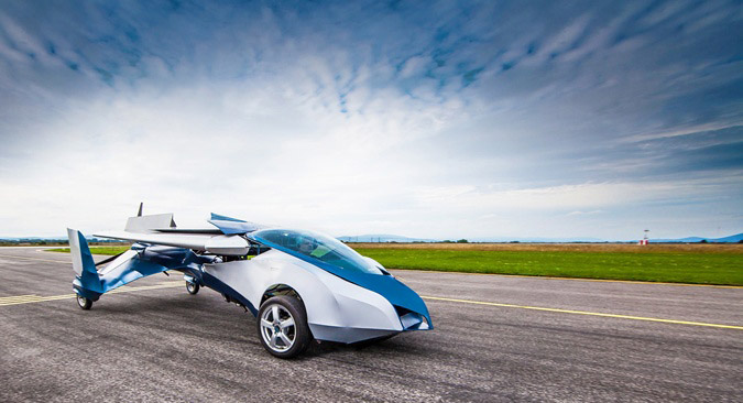 Летающий автомобиль от AeroMobil возможно появится в продаже в октябре