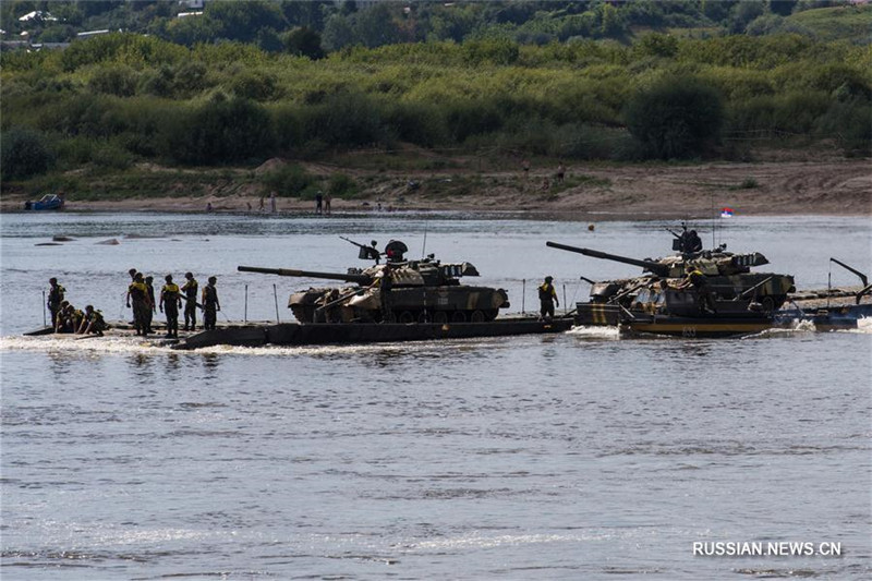 Китайская команда заняла второе место в соревнованиях "Открытая вода" в рамках Международных армейских игр -- 2016