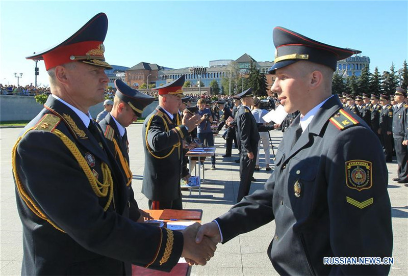 Более 500 первокурсников учебных заведений силовых структур приняли присягу