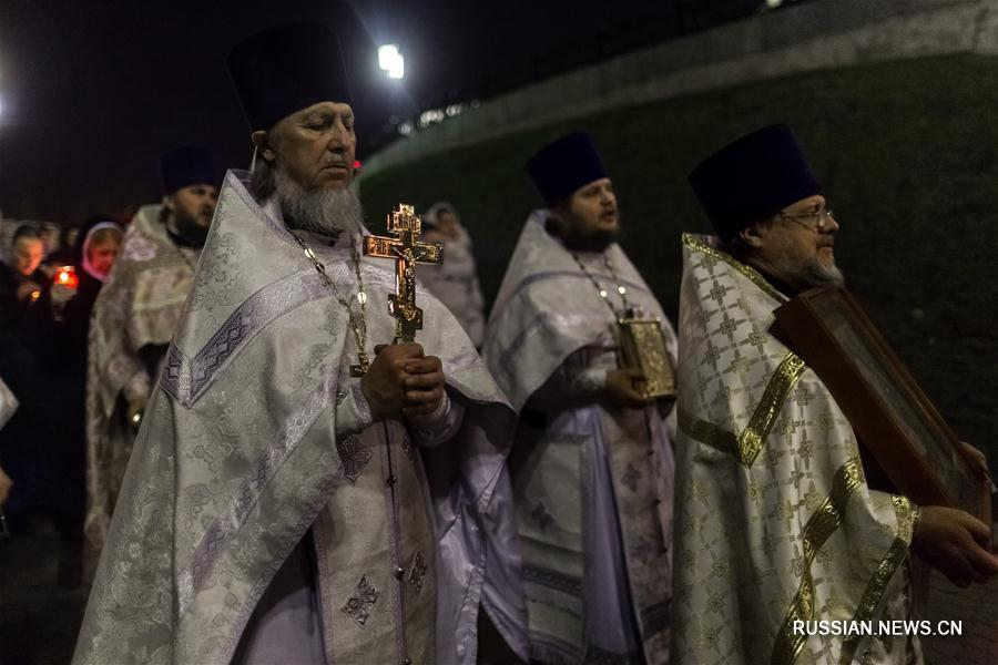 Пасхальные торжества в Москве