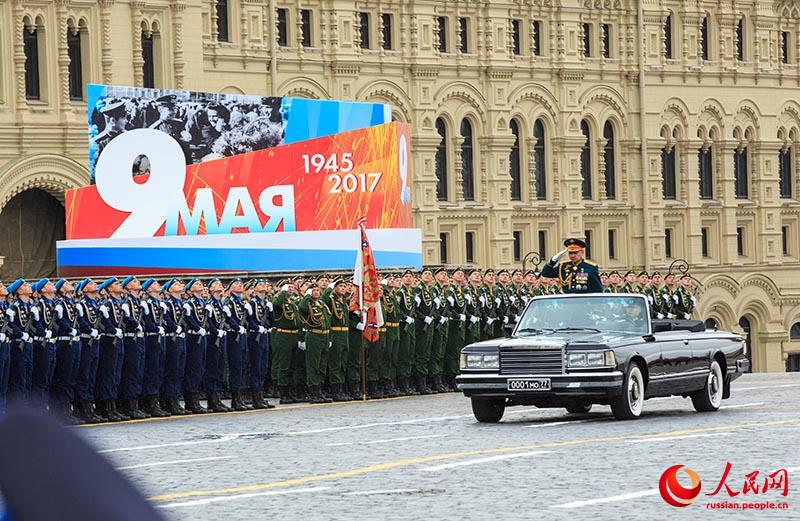 В Москве состоялся парад по случаю годовщины победы в Великой Отечественной войне