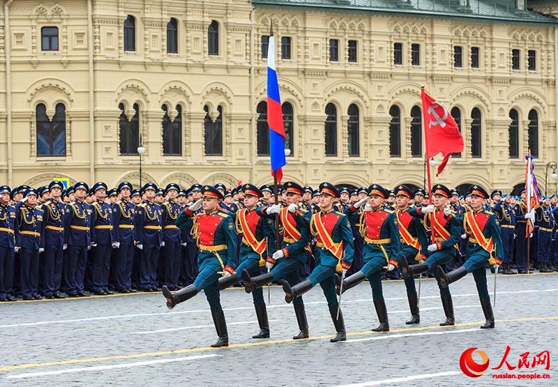 В Москве состоялся парад по случаю годовщины победы в Великой Отечественной войне