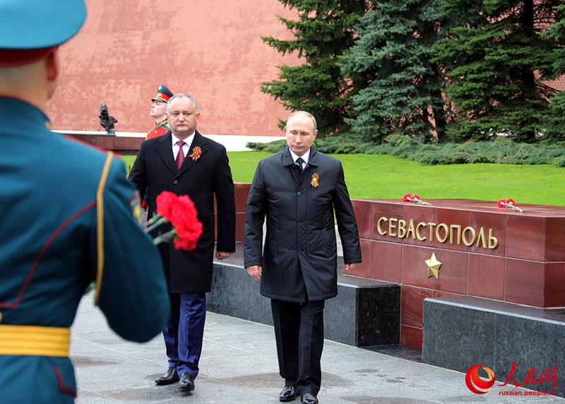 В Москве состоялся парад по случаю годовщины победы в Великой Отечественной войне