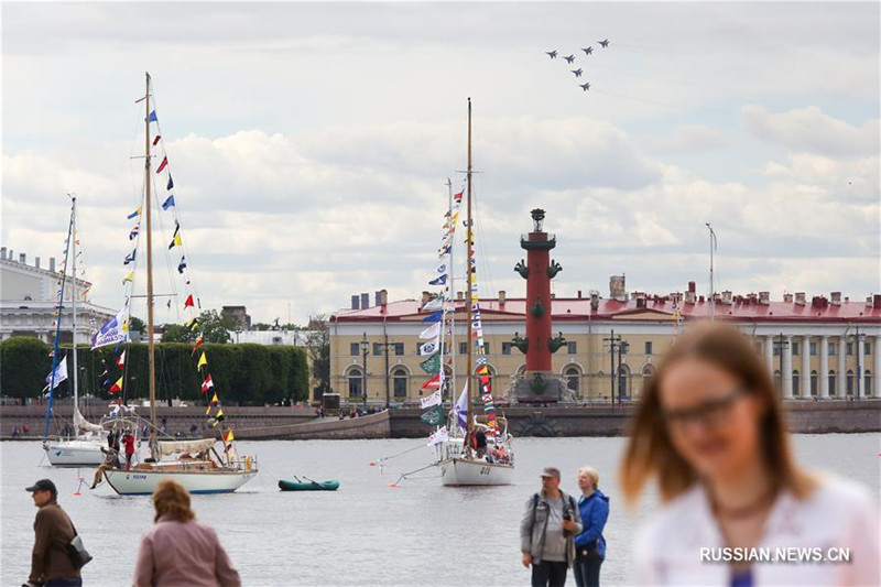 Морской фестиваль и Балтийская яхтенная неделя в Санкт-Петербурге