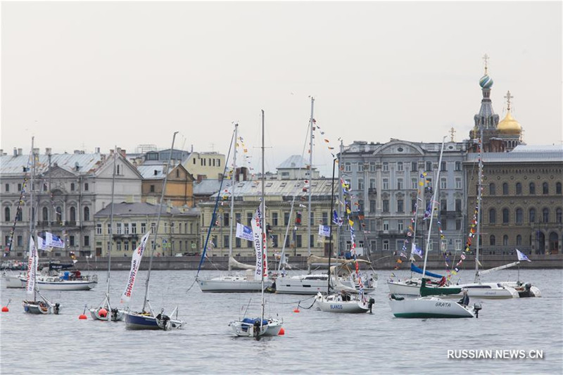 Морской фестиваль и Балтийская яхтенная неделя в Санкт-Петербурге