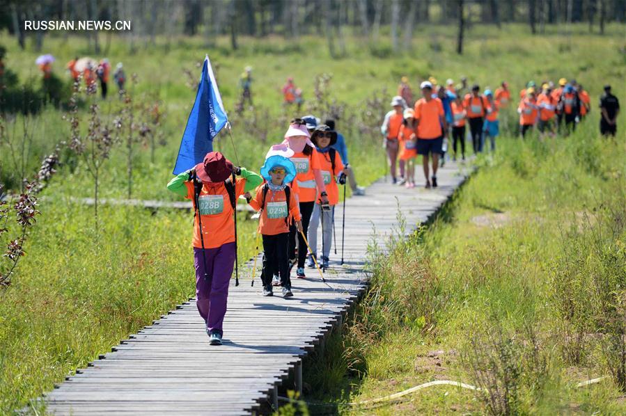 В провинции Хэйлунцзян стартовал Китайско-российский семейный поход через Большой и Малый Хинган -- 2017