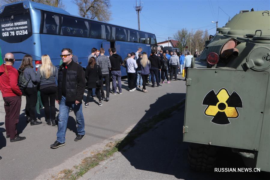 Пресс-тур в зону отчуждения ЧАЭС