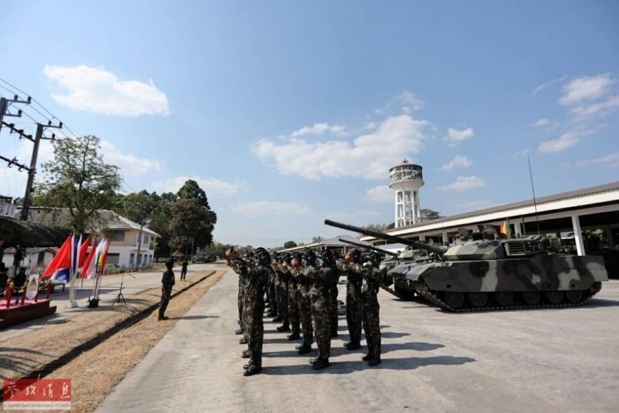 Появились новые фотографии китайских танков VT-4 таиландской армии