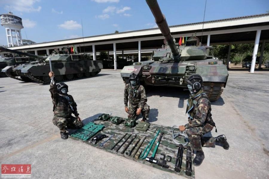 Появились новые фотографии китайских танков VT-4 таиландской армии