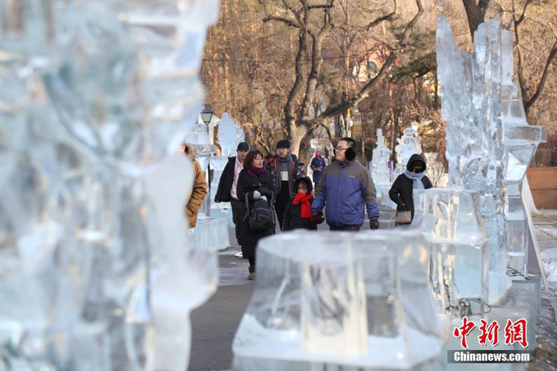 В Харбине закрылась Ярмарка ледяных фонарей