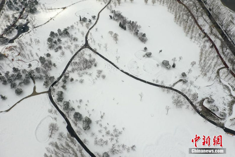 Весенний снег в городе Шэньян