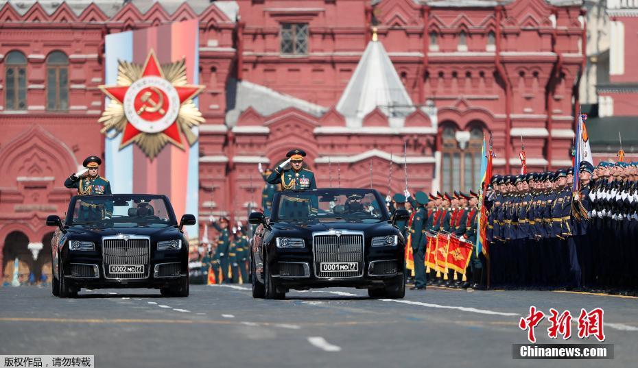 В Москве прошла репетиция парада в честь 74-й годовщины Победы в Великой Отечественной войне