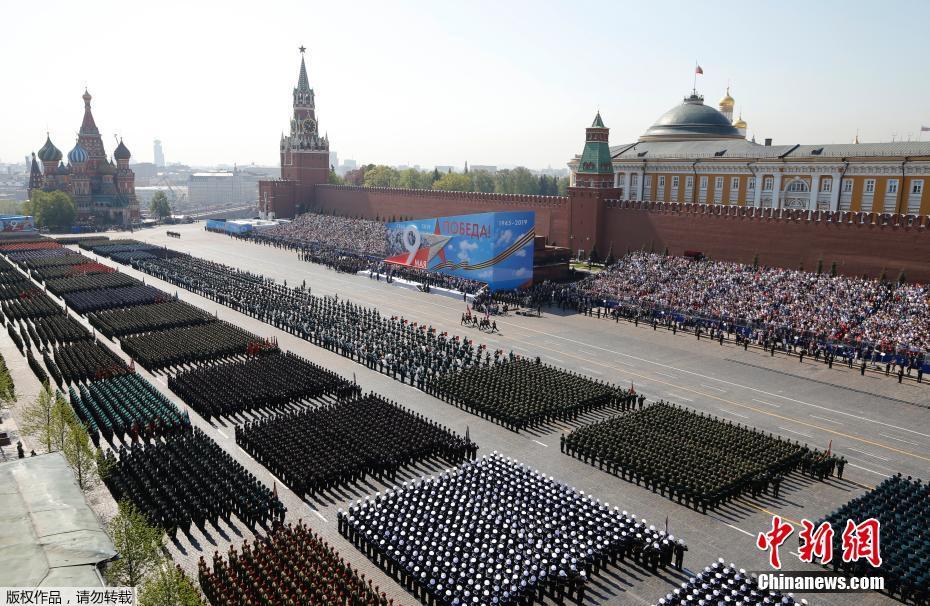 В Москве прошла репетиция парада в честь 74-й годовщины Победы в Великой Отечественной войне