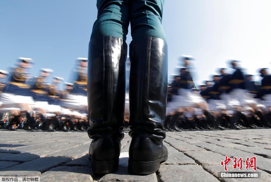 В Москве прошла репетиция парада в честь 74-й годовщины Победы в Великой Отечественной войне