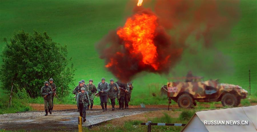 Военно-историческая реконструкция событий 1941 года на "Линии Сталина"