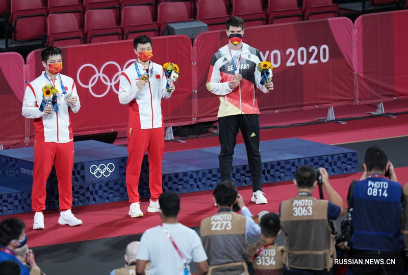 Китаец Ма Лун стал четырехкратным олимпийским чемпионом по настольному теннису