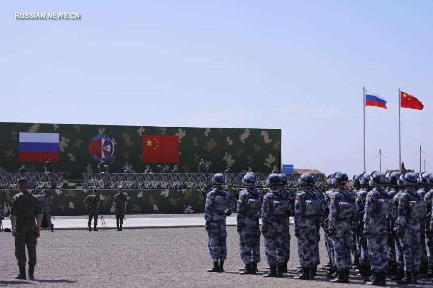 Начались китайско-российские совместные военные учения "Запад/Взаимодействие-2021"