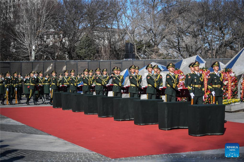 Останки КНД, павших в Корейской войне, захоронены в Шэньяне