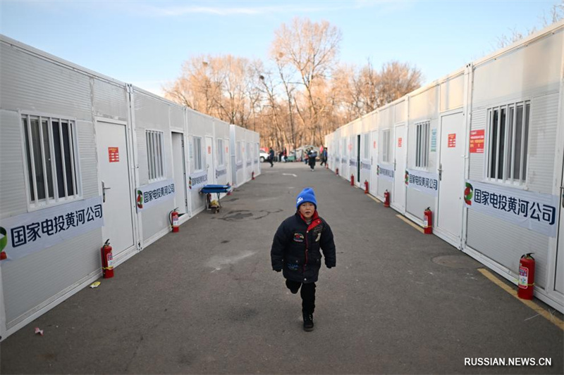 9551 человек в пострадавших от землетрясения районах в пров. Цинхай поселили в модульные здания