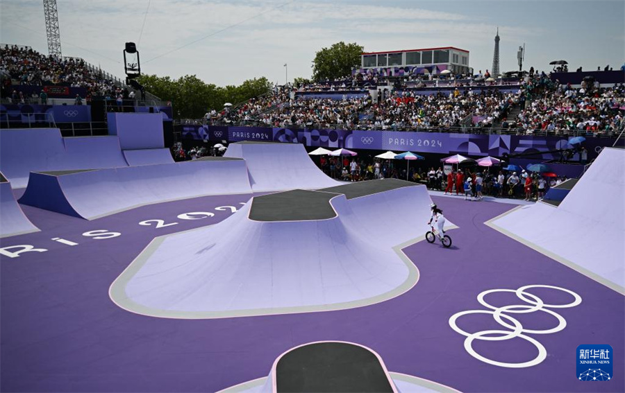 /ОИ-2024/ Китаянка Дэн Явэнь стала олимпийской чемпионкой по BMX-фристайлу в дисциплине 