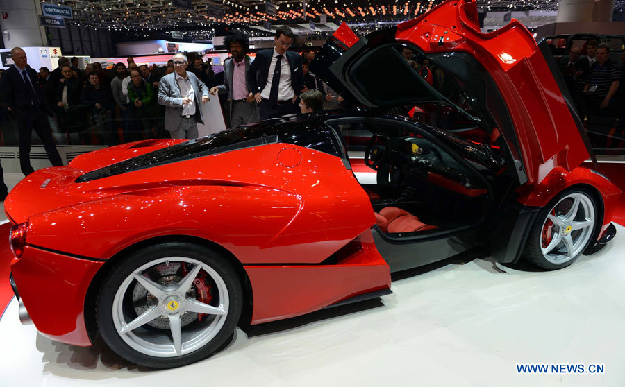 Дебют супекара LaFerrari на 83-м Международном автосалоне в Женеве (4)