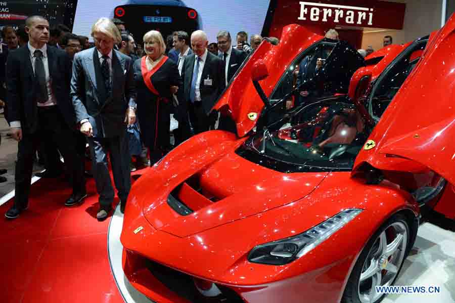 Дебют супекара LaFerrari на 83-м Международном автосалоне в Женеве (3)