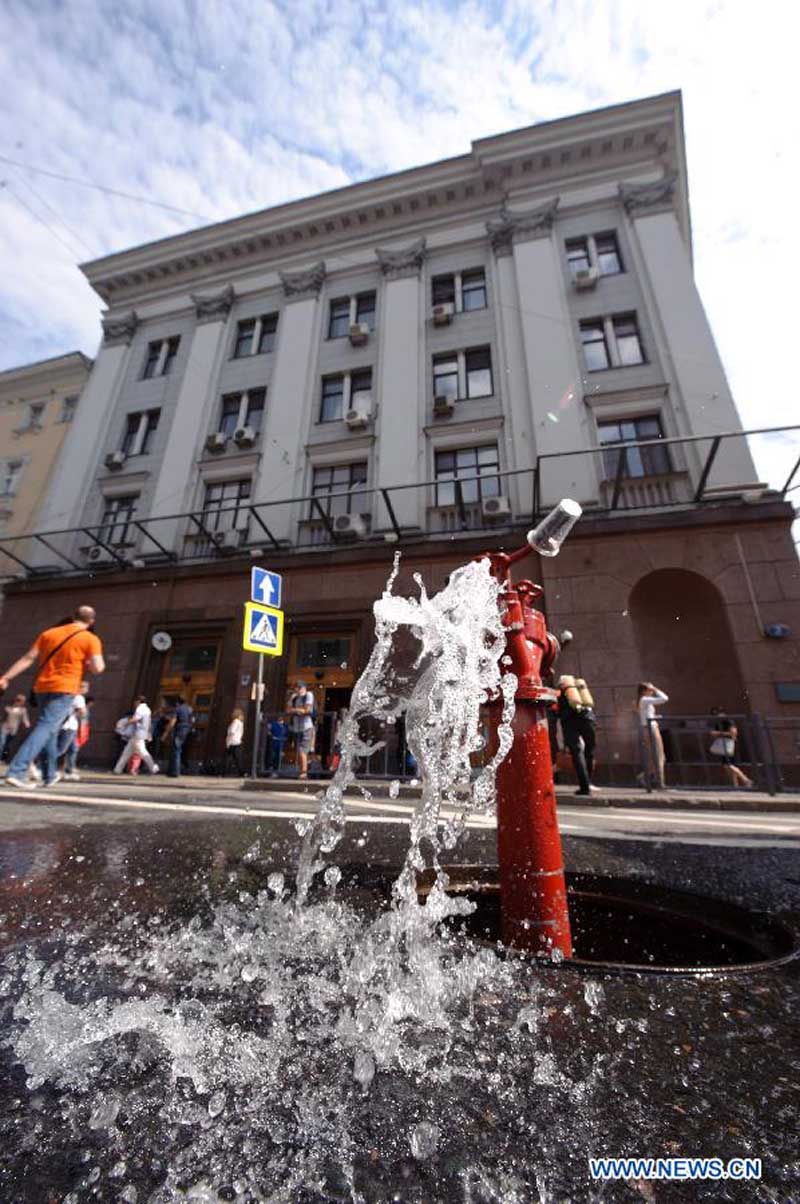 В Москве пожарные со станций метро "Охотный ряд" и "Библиотека им. Ленина" эвакуировали 4,5 тыс человек (2)