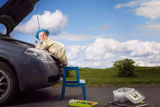 Забавные детские фотографии от Emil Nystrom (6)