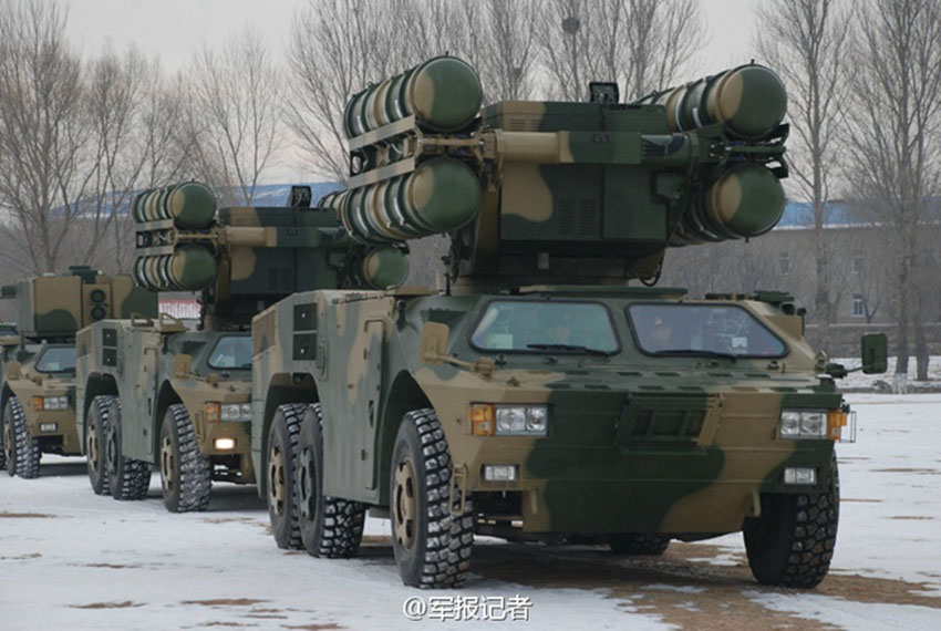 В военном округе Шэньяна образован первый женский противоракетный отряд в Китае (4)